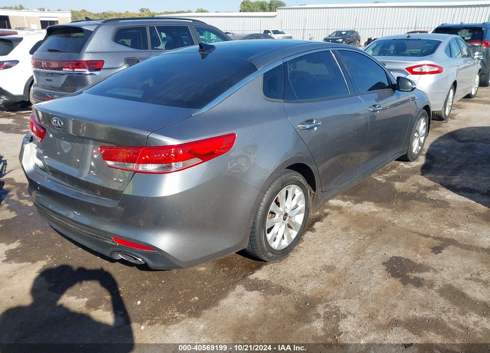 2016 KIA OPTIMA EX VIN: 5XXGU4L36GG034954
