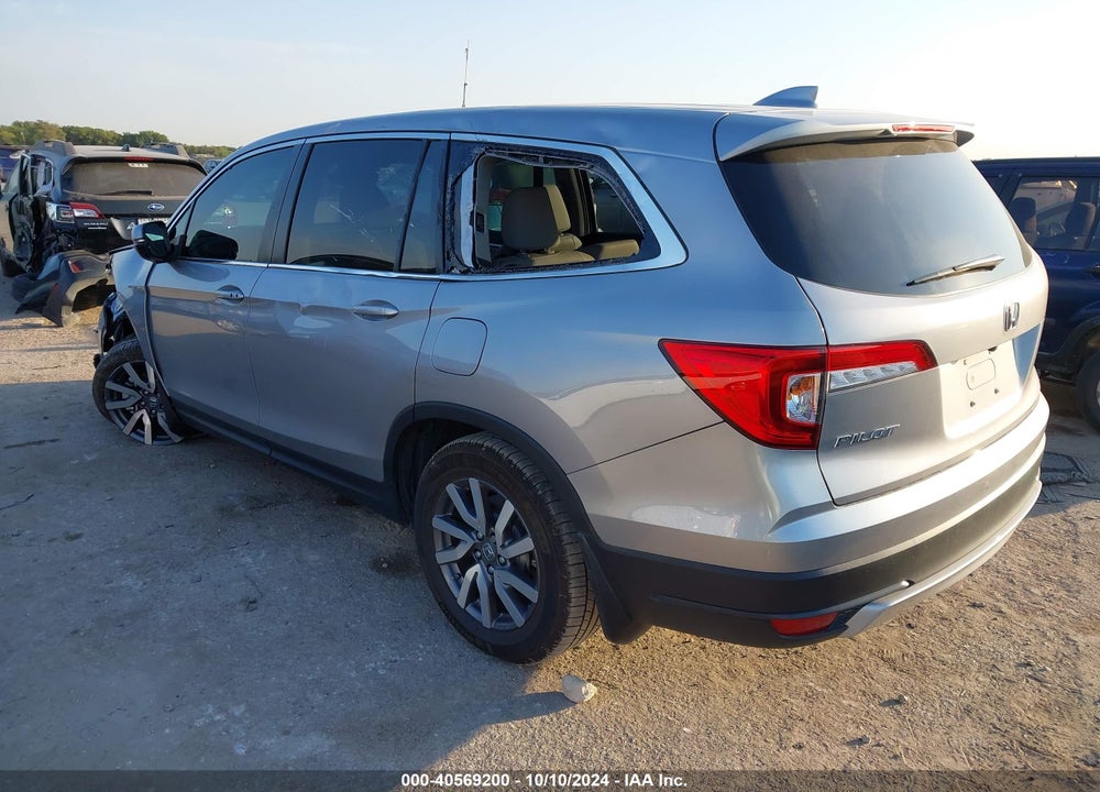 2021 HONDA PILOT 2WD EX-L VIN: 5FNYF5H53MB045911