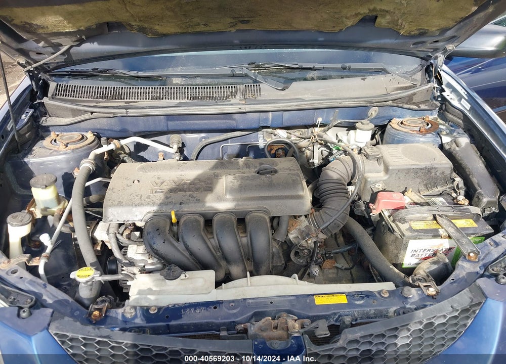2004 PONTIAC VIBE VIN: 5Y2SL62884Z434416