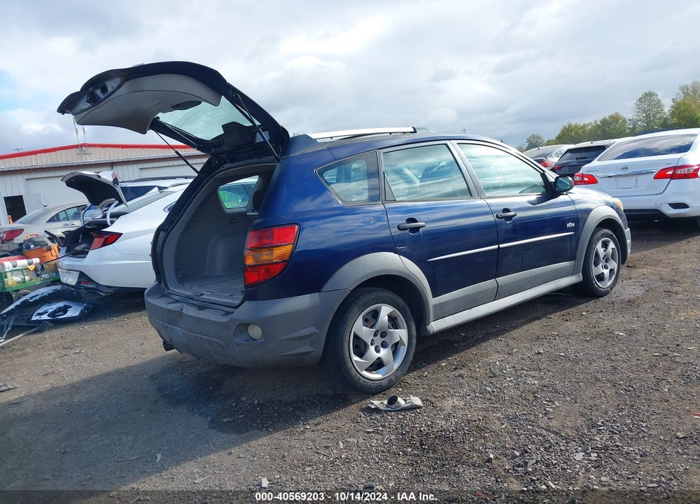 2004 PONTIAC VIBE VIN: 5Y2SL62884Z434416