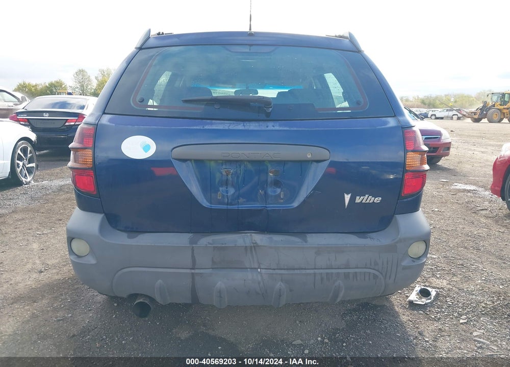 2004 PONTIAC VIBE VIN: 5Y2SL62884Z434416