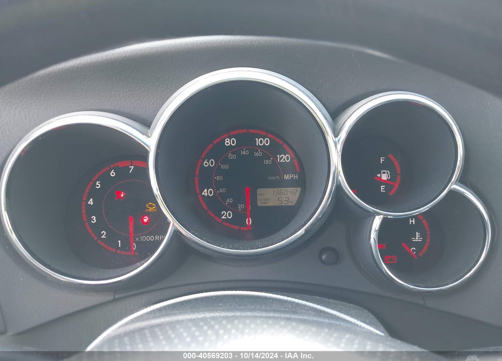2004 PONTIAC VIBE VIN: 5Y2SL62884Z434416