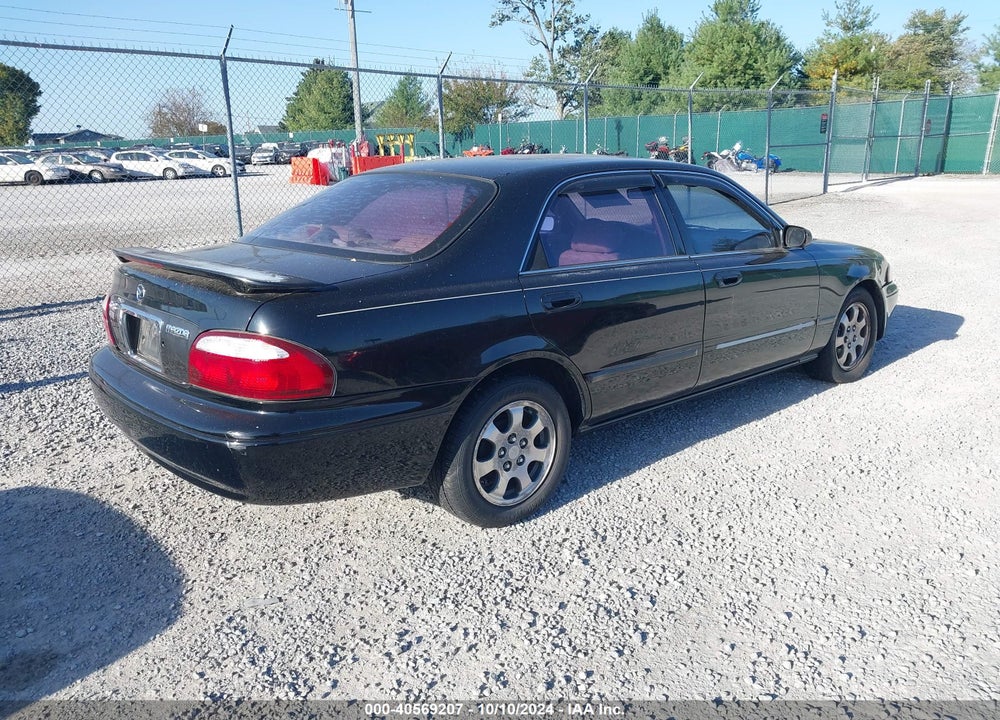 2000 MAZDA 626 ES/LX VIN: 1YVGF22C8Y5105149