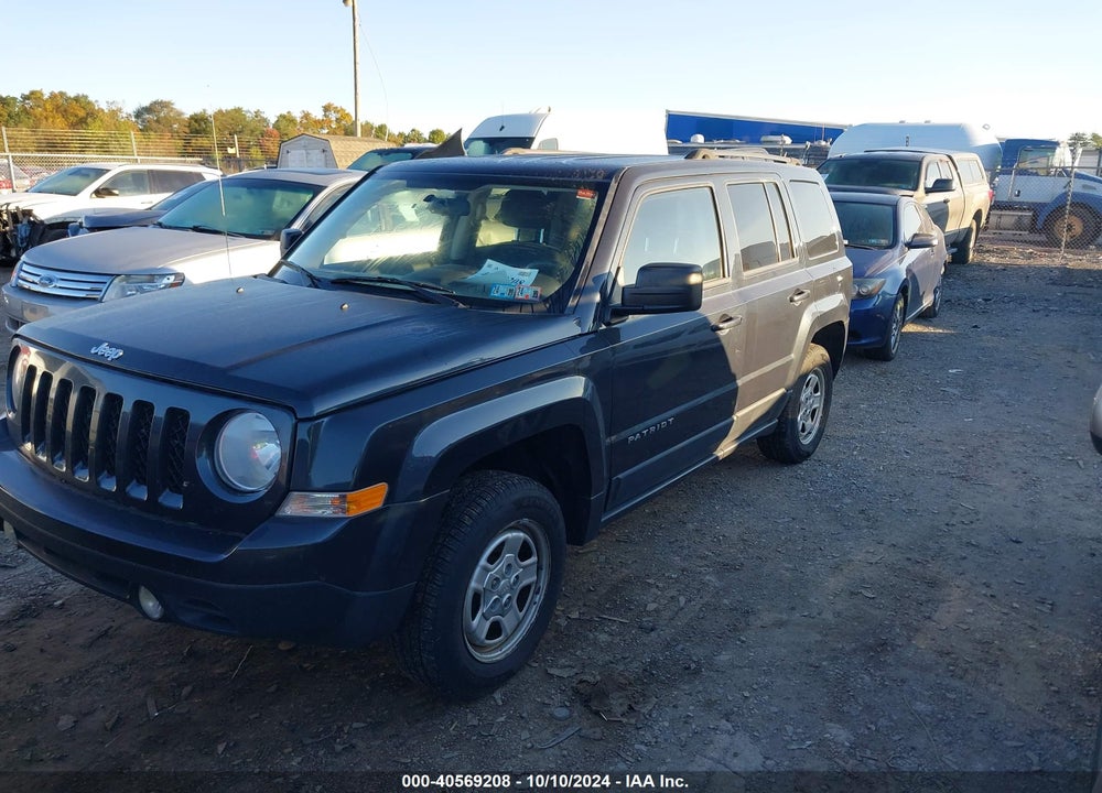 2014 JEEP PATRIOT SPORT VIN: 1C4NJRBB3ED521039