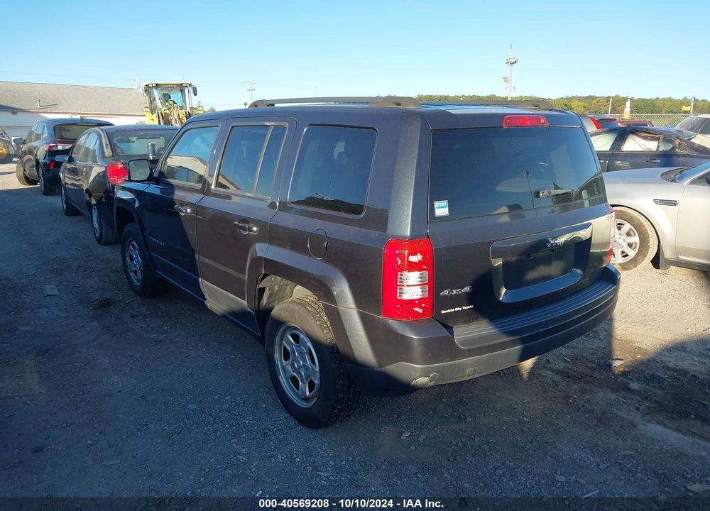 2014 JEEP PATRIOT SPORT VIN: 1C4NJRBB3ED521039