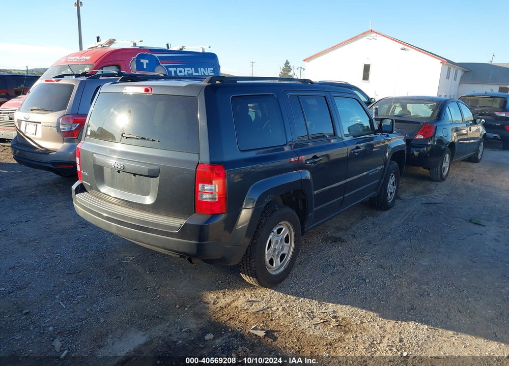 2014 JEEP PATRIOT SPORT VIN: 1C4NJRBB3ED521039