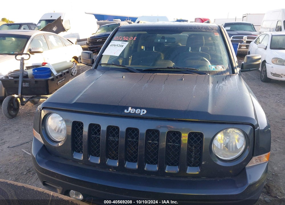 2014 JEEP PATRIOT SPORT VIN: 1C4NJRBB3ED521039