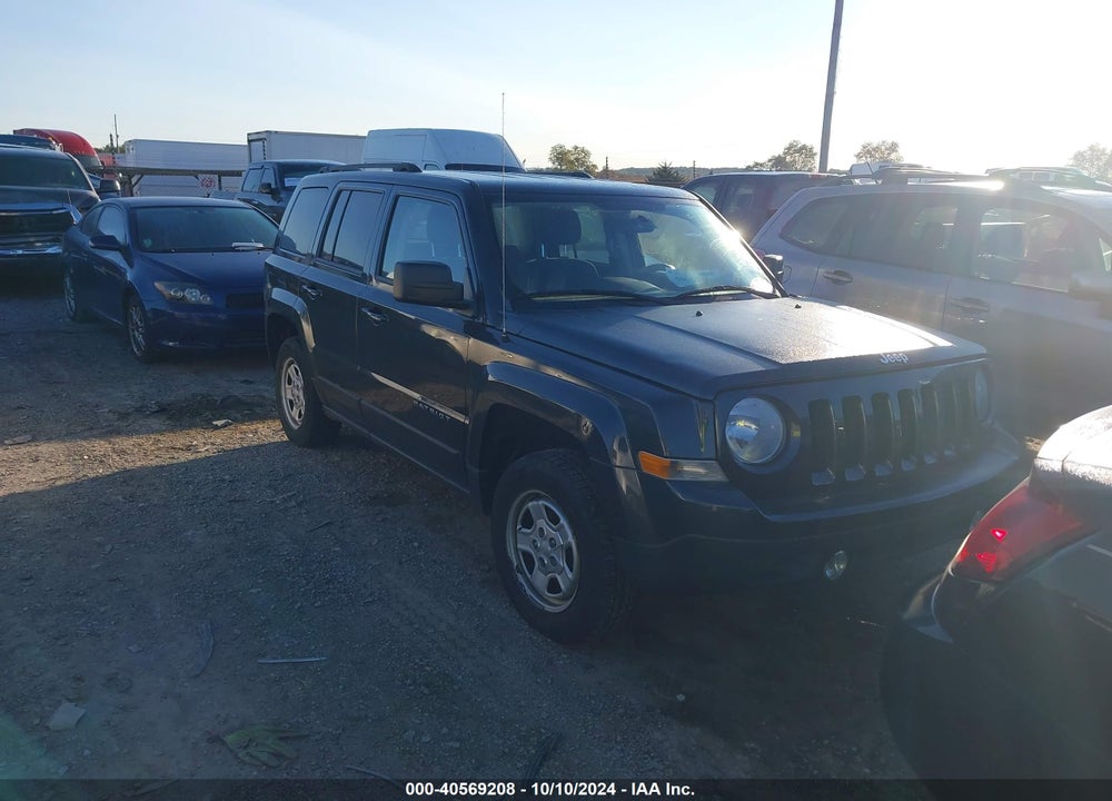 2014 JEEP PATRIOT SPORT VIN: 1C4NJRBB3ED521039