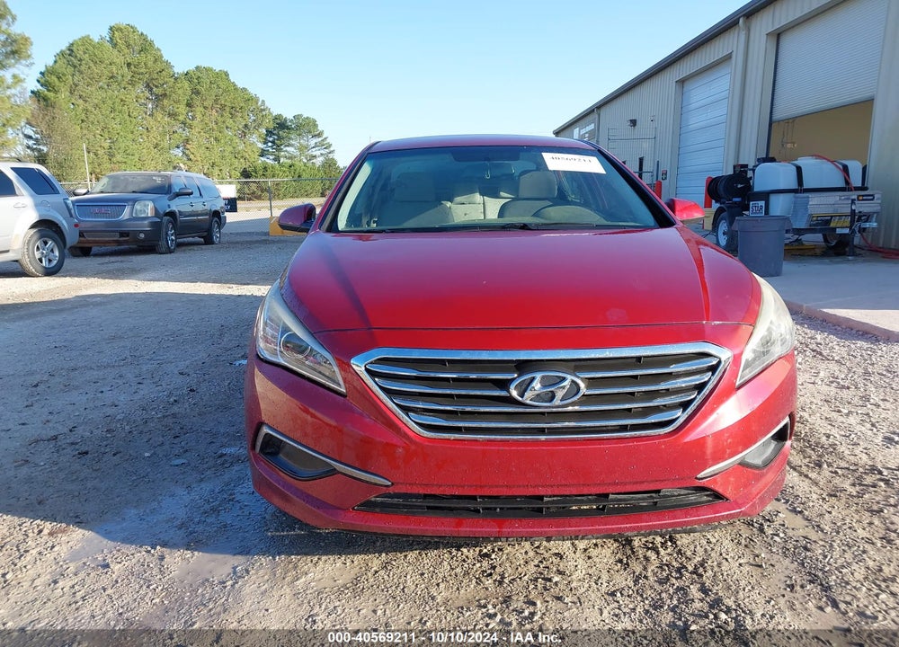 2016 HYUNDAI SONATA SE VIN: 5NPE24AFXGH364885