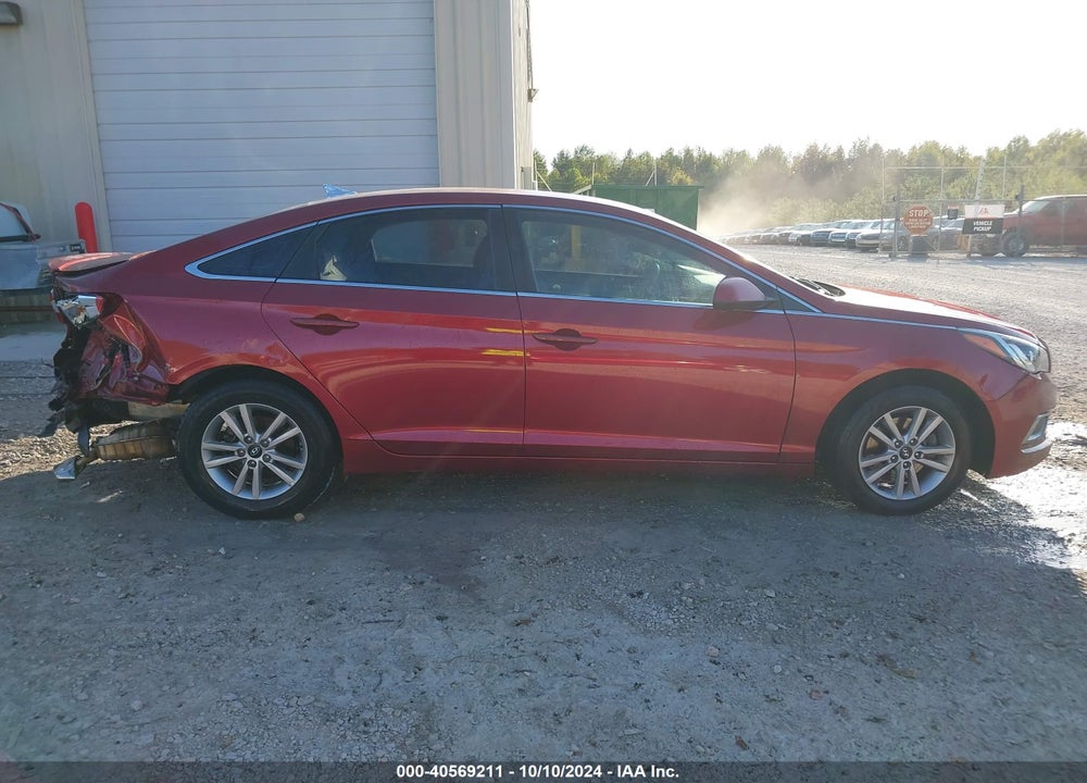 2016 HYUNDAI SONATA SE VIN: 5NPE24AFXGH364885