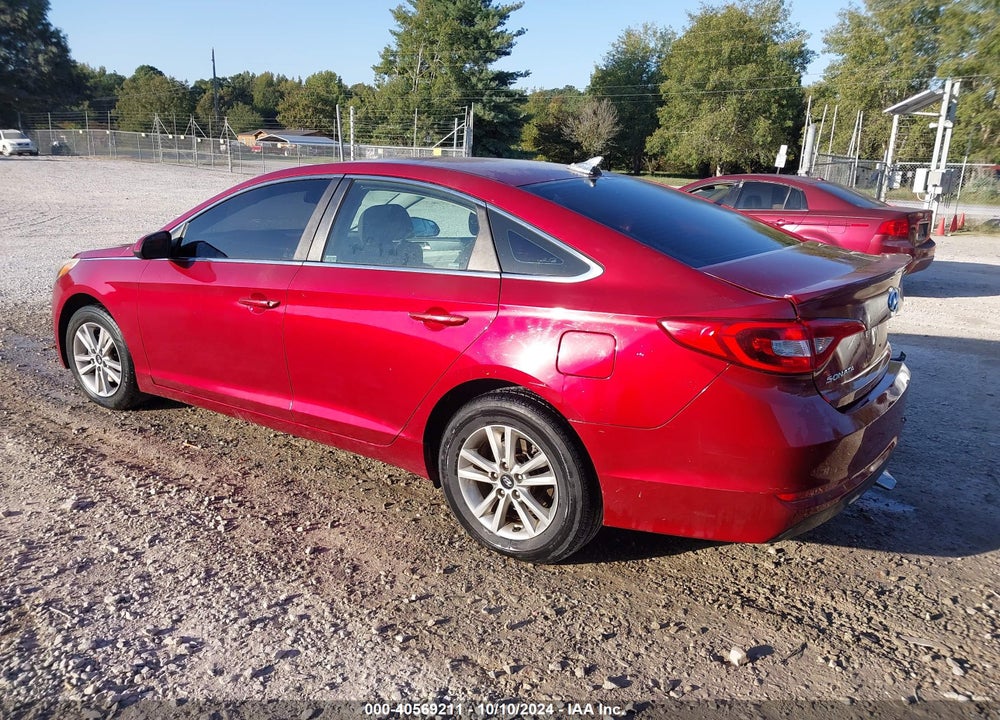 2016 HYUNDAI SONATA SE VIN: 5NPE24AFXGH364885