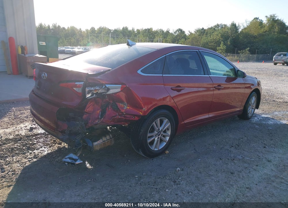 2016 HYUNDAI SONATA SE VIN: 5NPE24AFXGH364885