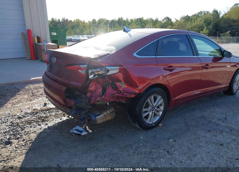 2016 HYUNDAI SONATA SE VIN: 5NPE24AFXGH364885