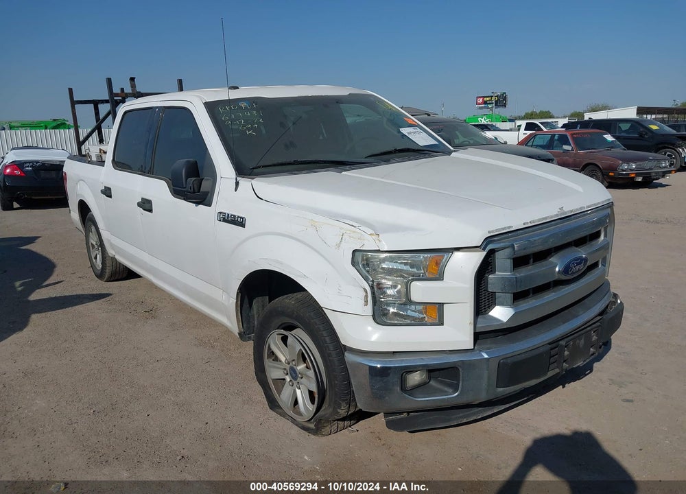2016 FORD F-150 XLT VIN: 1FTEW1CF3GKD18574