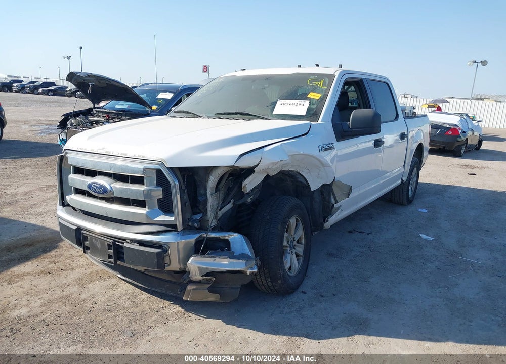 2016 FORD F-150 XLT VIN: 1FTEW1CF3GKD18574
