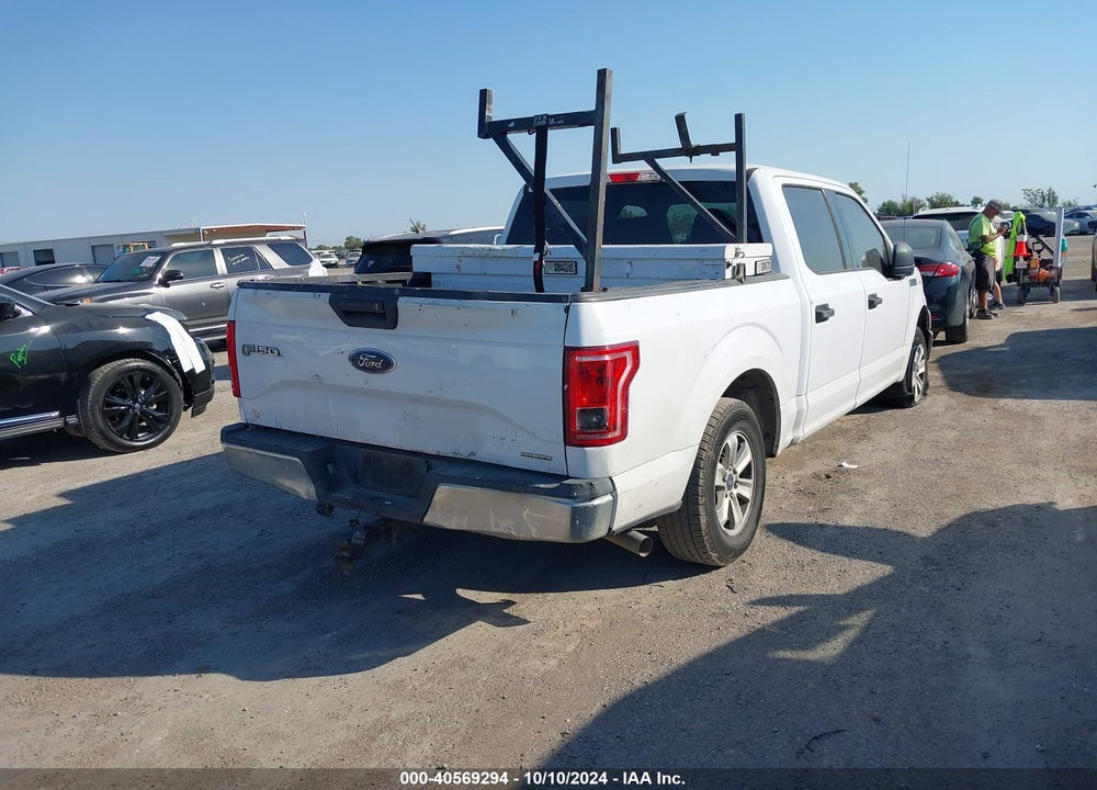 2016 FORD F-150 XLT VIN: 1FTEW1CF3GKD18574