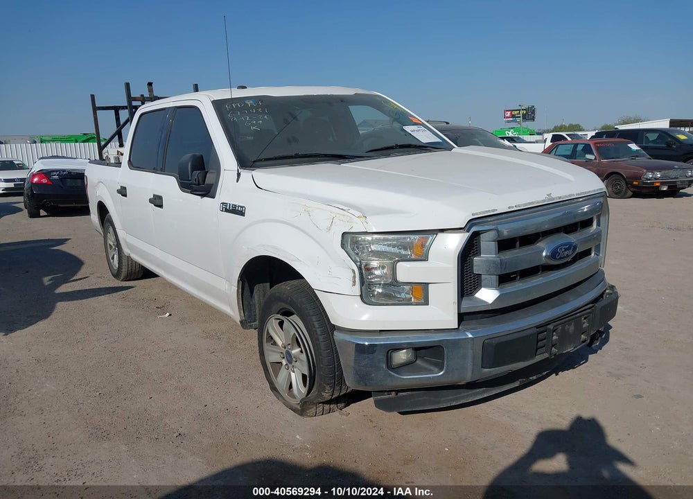 2016 FORD F-150 XLT VIN: 1FTEW1CF3GKD18574
