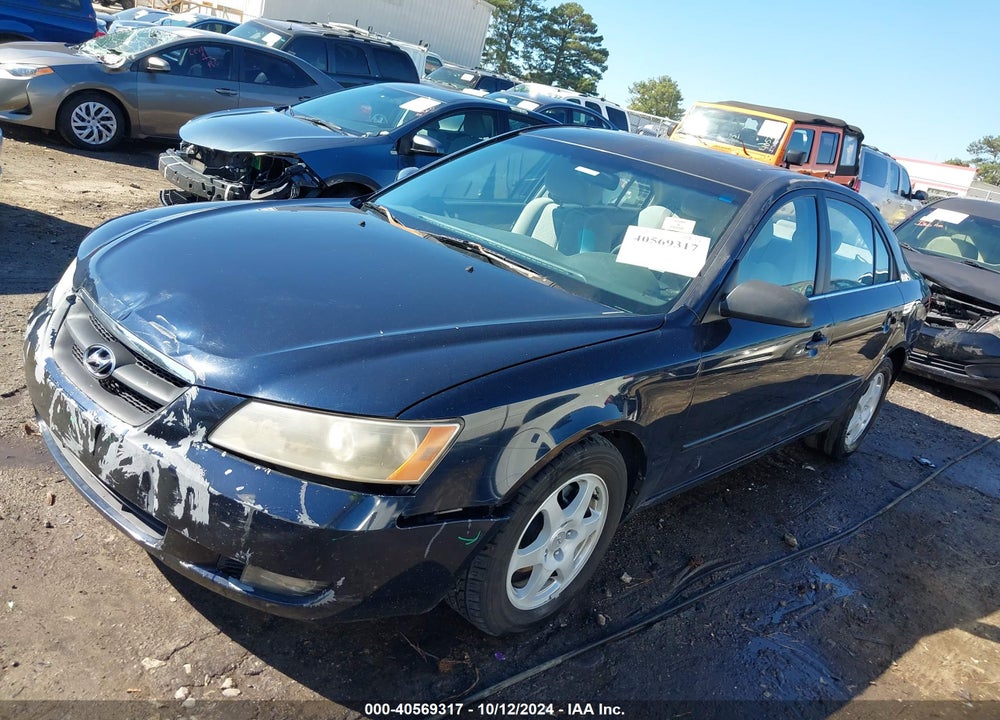 2006 HYUNDAI SONATA GLS VIN: 5NPEU46C06H085937