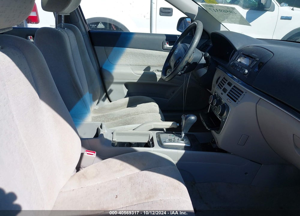 2006 HYUNDAI SONATA GLS VIN: 5NPEU46C06H085937