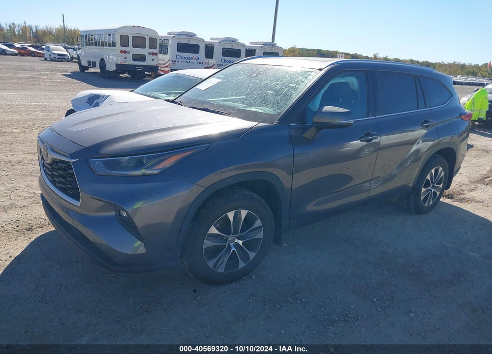 2021 TOYOTA HIGHLANDER XLE VIN: 5TDGZRBH5MS132105