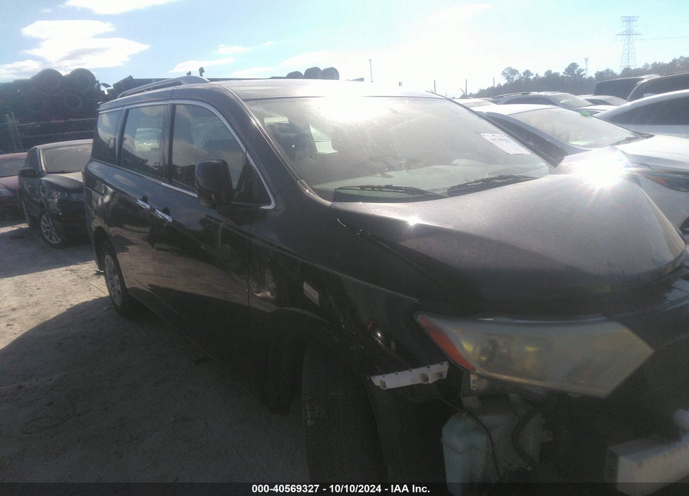 2014 NISSAN QUEST S VIN: JN8AE2KP2E9100667