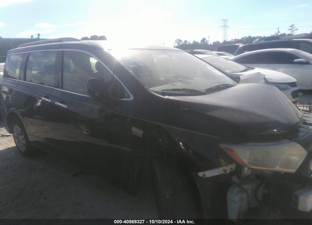 2014 NISSAN QUEST S VIN: JN8AE2KP2E9100667