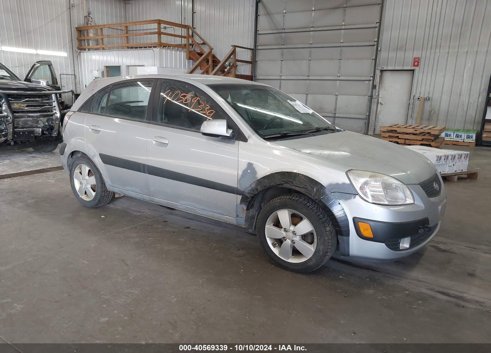 2009 KIA RIO5 SX VIN: KNADE243X96496922