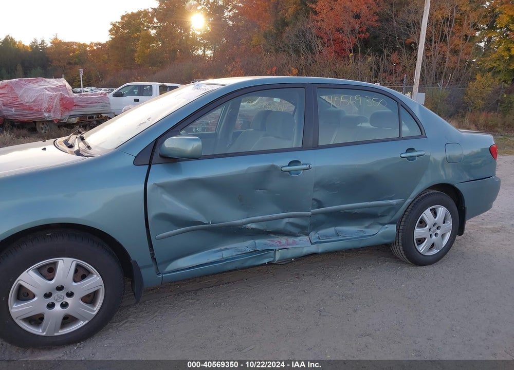 2007 TOYOTA COROLLA LE VIN: 2T1BR32E17C740729
