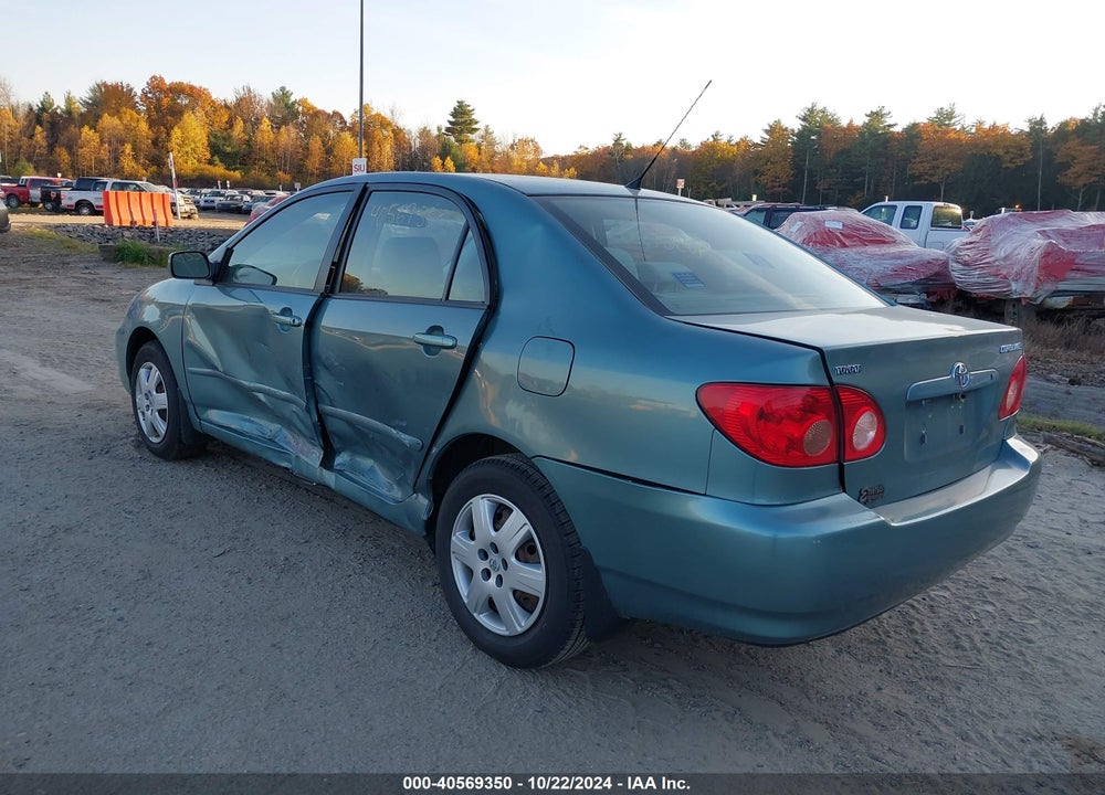 2007 TOYOTA COROLLA LE VIN: 2T1BR32E17C740729