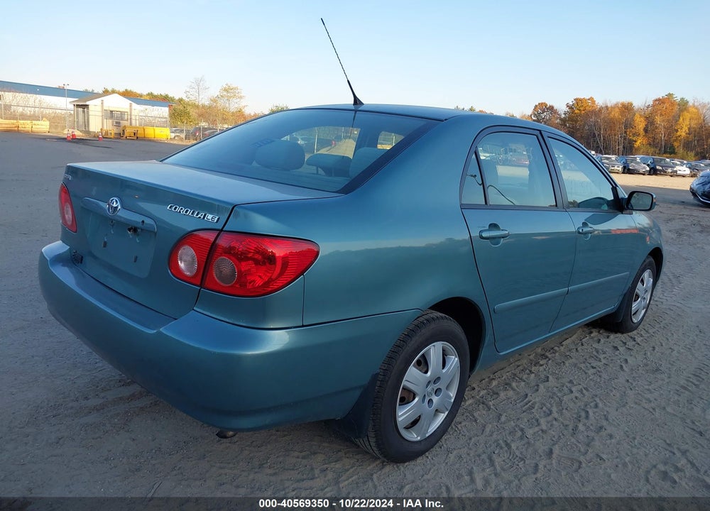 2007 TOYOTA COROLLA LE VIN: 2T1BR32E17C740729
