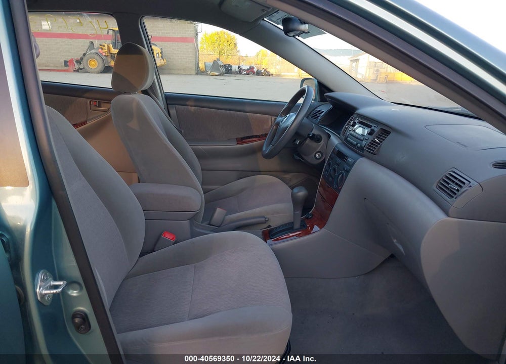 2007 TOYOTA COROLLA LE VIN: 2T1BR32E17C740729