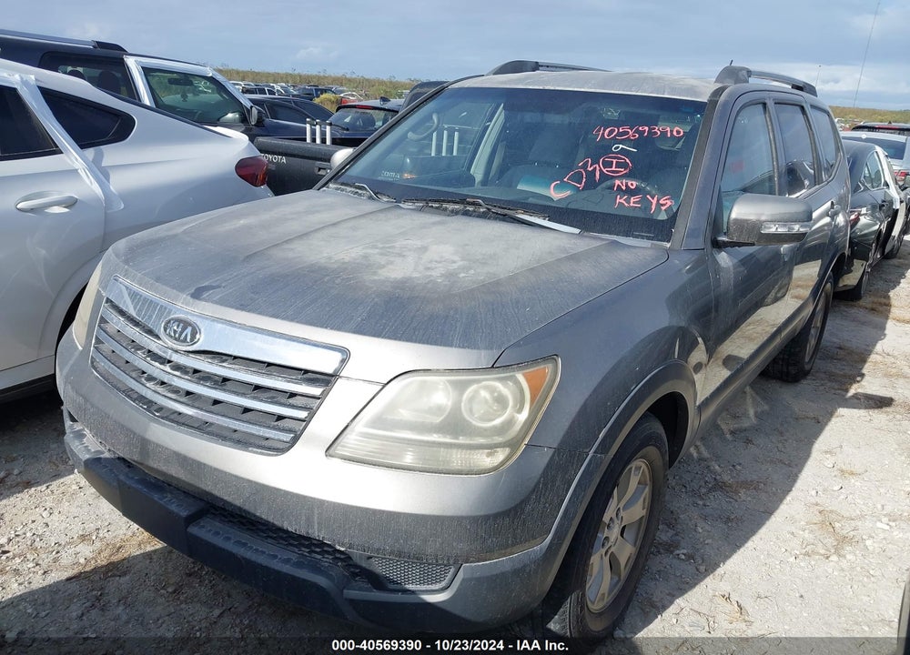2009 KIA BORREGO LX VIN: KNDJJ741X95025372