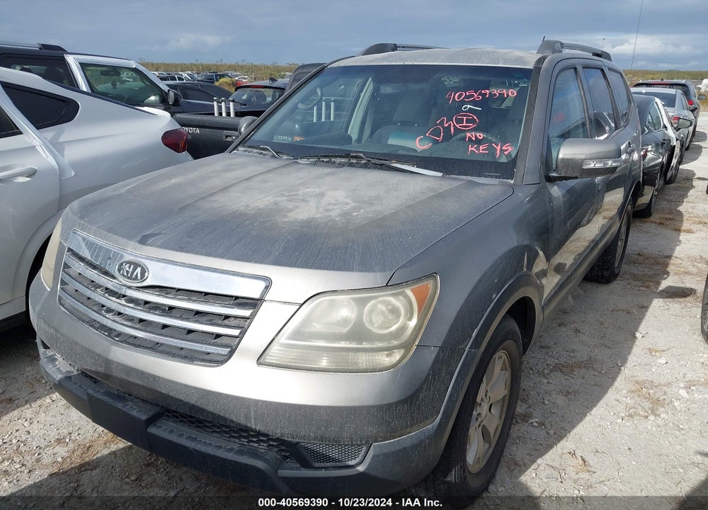 2009 KIA BORREGO LX VIN: KNDJJ741X95025372