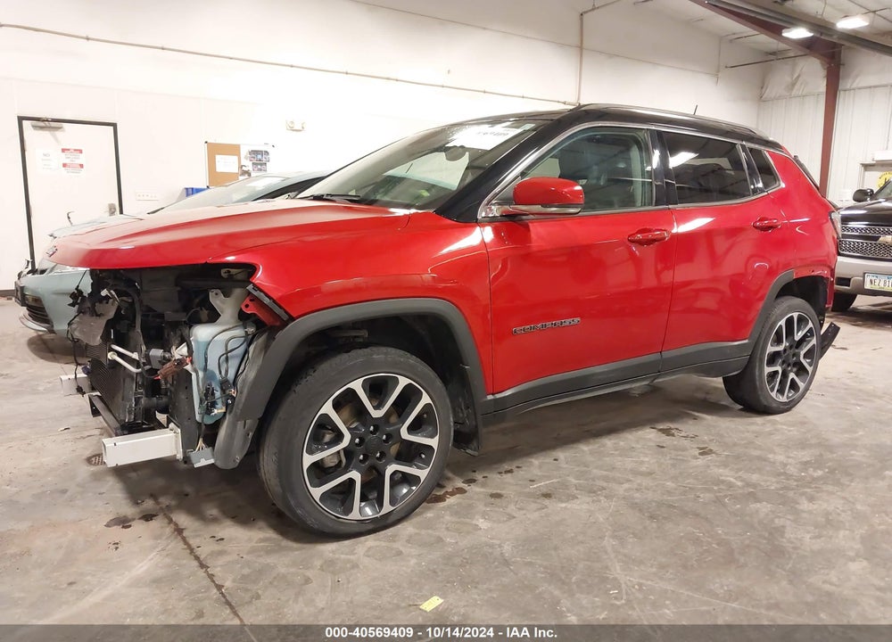 2018 JEEP COMPASS LIMITED 4X4 VIN: 3C4NJDCB4JT223542