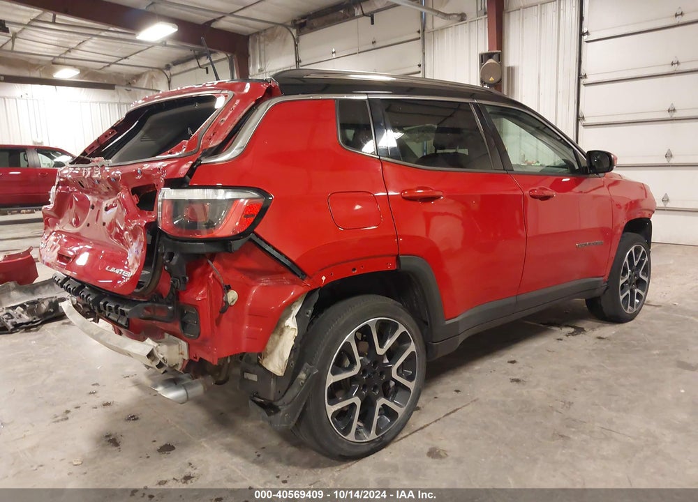 2018 JEEP COMPASS LIMITED 4X4 VIN: 3C4NJDCB4JT223542