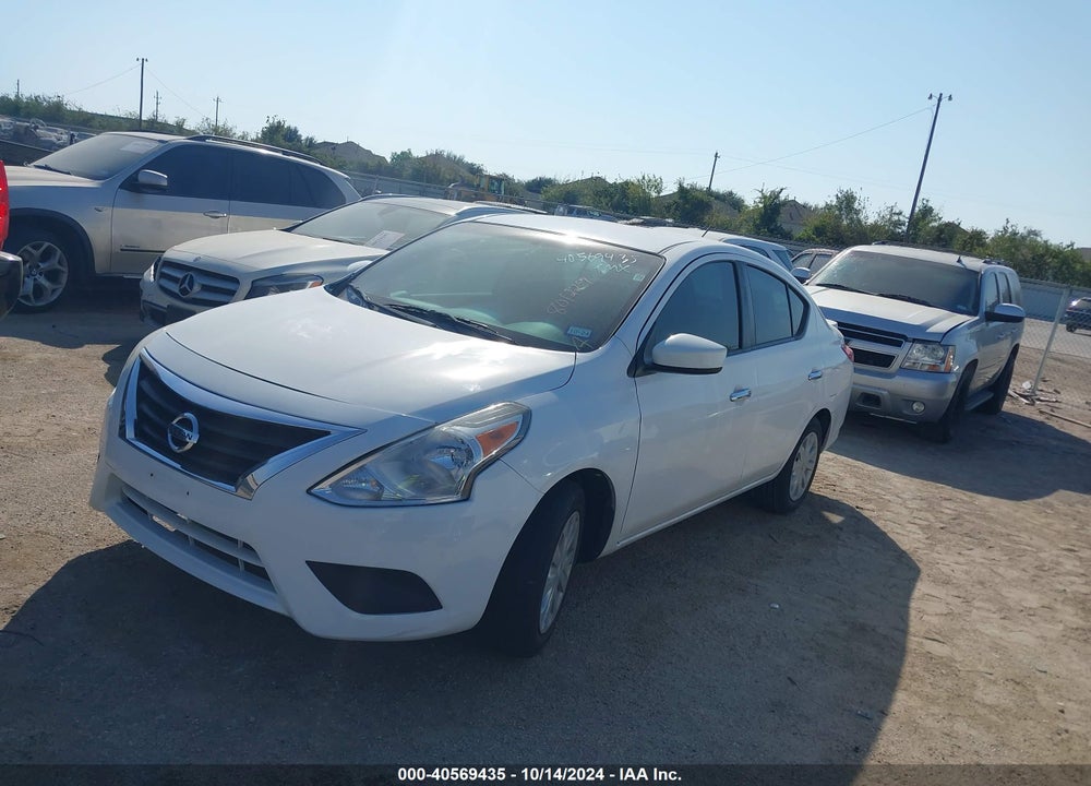 2019 NISSAN VERSA 1.6 SV VIN: 3N1CN7AP9KL801229