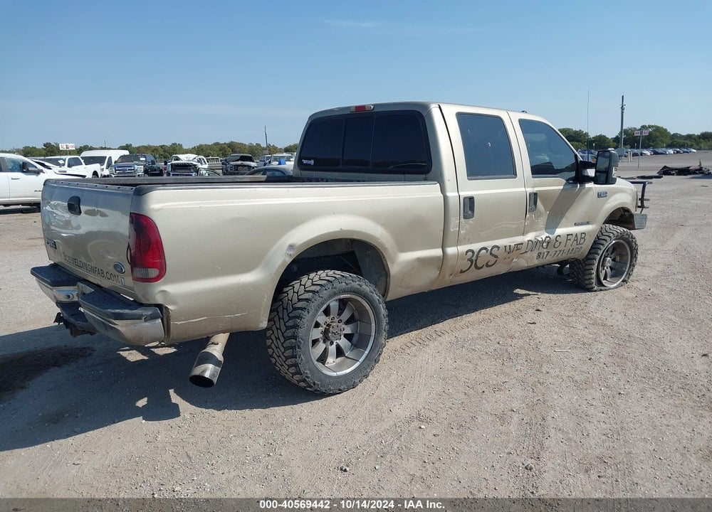 2000 FORD F-250 LARIAT/XL/XLT VIN: 1FTNW21F4YED65105