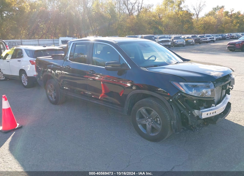 2023 HONDA RIDGELINE RTL VIN: 5FPYK3F52PB025860