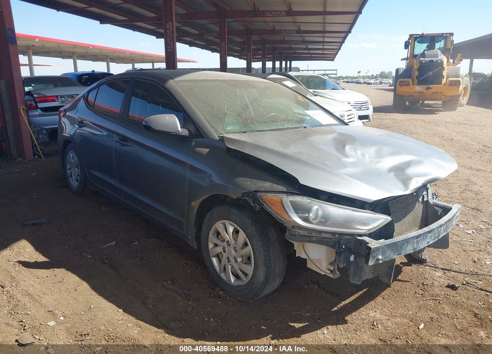 2017 HYUNDAI ELANTRA SE VIN: KMHD74LF3HU394713