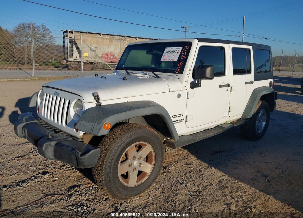 2011 JEEP WRANGLER UNLIMITED SPORT VIN: 1J4BA3H18BL629621