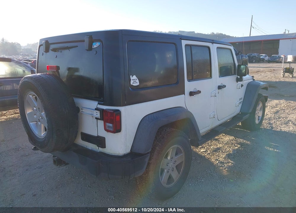 2011 JEEP WRANGLER UNLIMITED SPORT VIN: 1J4BA3H18BL629621