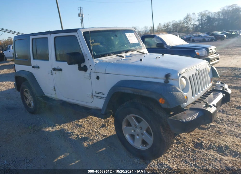 2011 JEEP WRANGLER UNLIMITED SPORT VIN: 1J4BA3H18BL629621