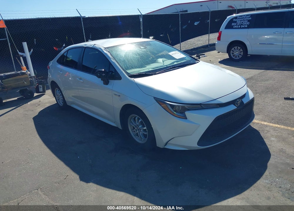 2020 TOYOTA COROLLA HYBRID LE VIN: JTDEBRBE0LJ002245