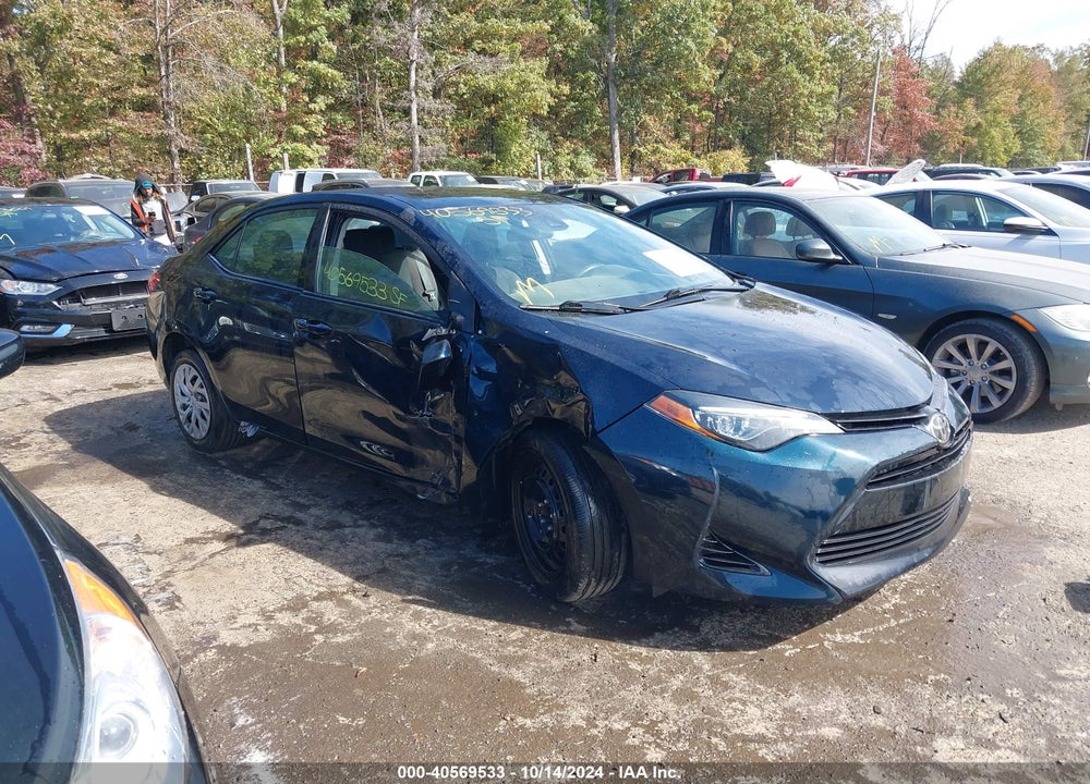 2018 TOYOTA COROLLA LE VIN: 2T1BURHEXJC069447