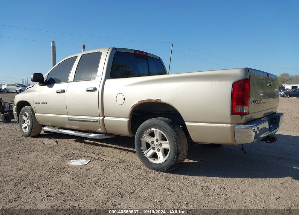 2002 DODGE RAM 1500 ST VIN: 3B7HA18N52G110000