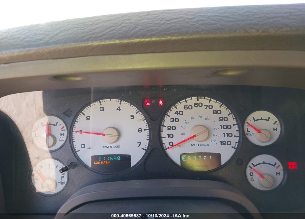 2002 DODGE RAM 1500 ST VIN: 3B7HA18N52G110000