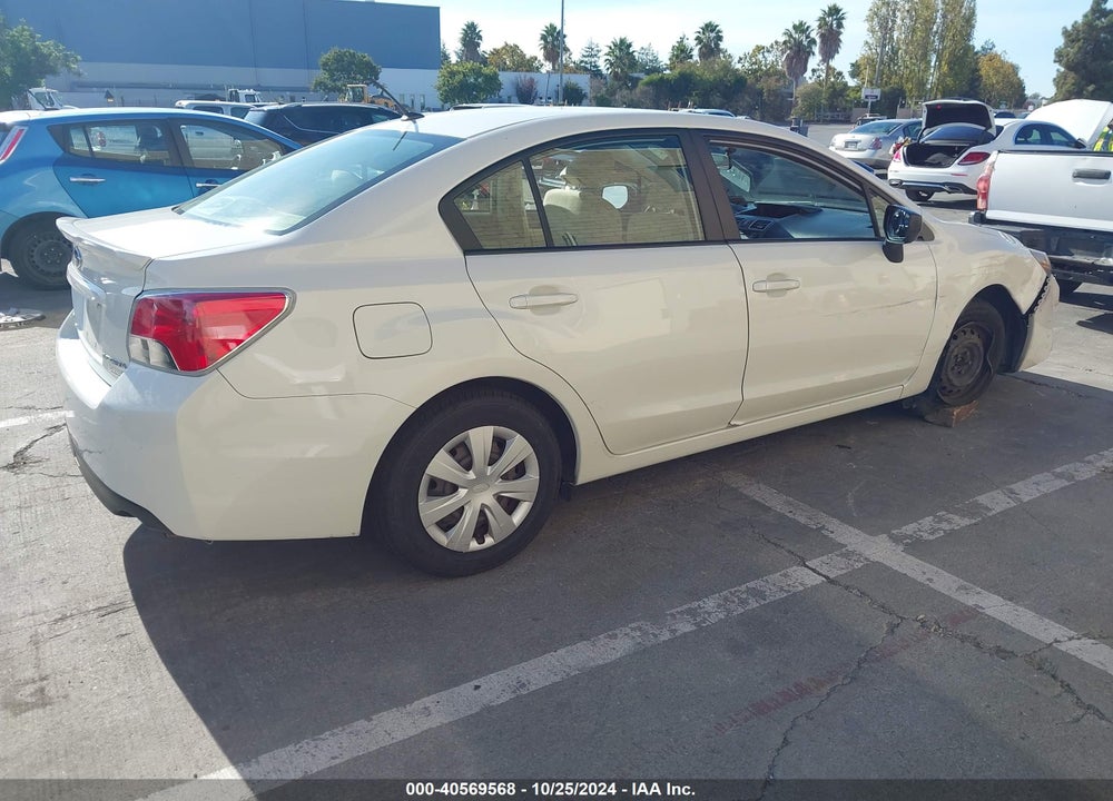 2015 SUBARU IMPREZA 2.0I VIN: JF1GJAA63FH015452