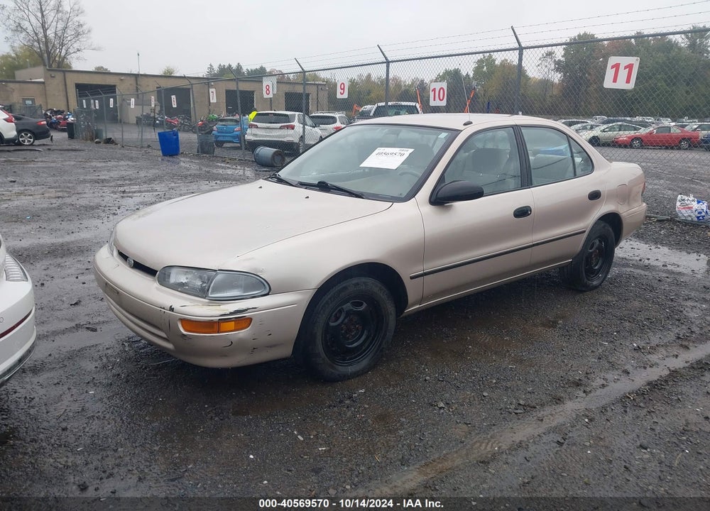 1995 GEO PRIZM LSI VIN: 1Y1SK5262SZ004093