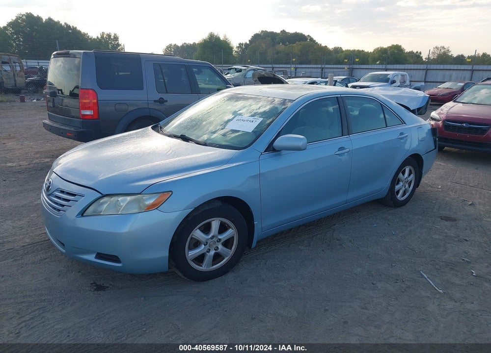 2007 TOYOTA CAMRY LE VIN: 4T1BE46K27U594616