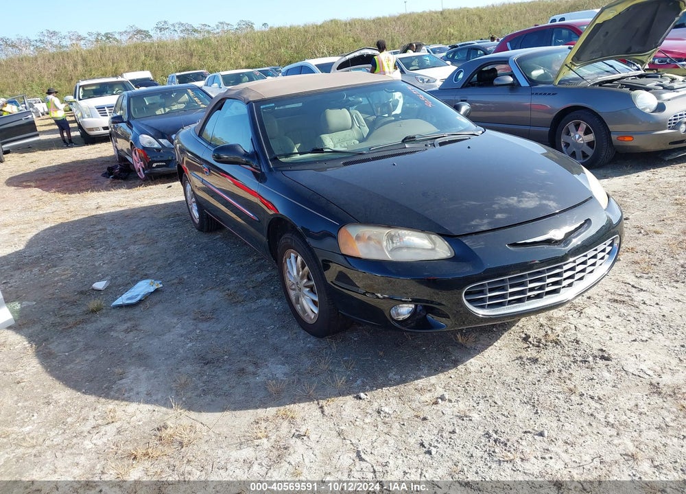 2002 CHRYSLER SEBRING LXI VIN: 1C3EL55R92N150412